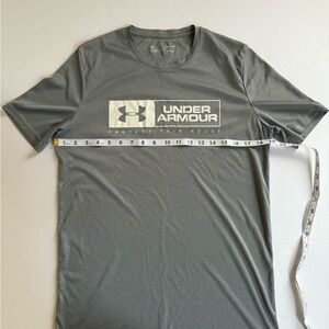 Under Armour Steel Gray Short Sleeve Tee